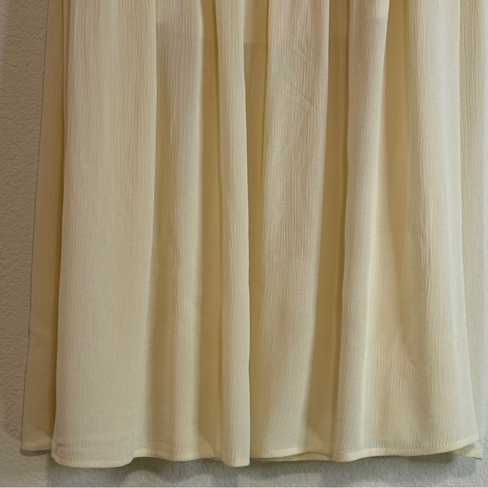 🆕 Boho Western Lace-Tiered Maxi Skirt – Antique White – XL 🆕 - Picture 3 of 16
